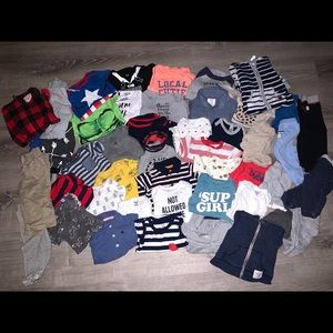 Baby Bpy Clothes (0-3m)